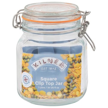 Kilner Square Clip Top Jar
