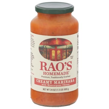 Rao's Homemade Sauce, Creamy Marinara with Mascarpone Cheese