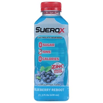 Suerox Electrolyte Beverage, Blueberry Reboot