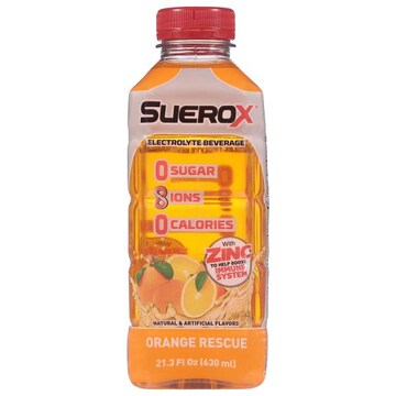 Suerox Electrolyte Beverage, Orange Rescue