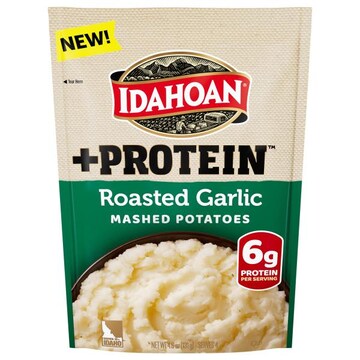 Idahoan +Protein Roasted Garlic Mashed Potatoes