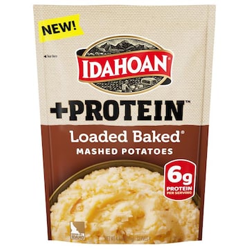 Idahoan +Protein Loaded Baked Mashed Potatoes
