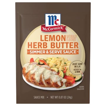 McCormick Lemon Naturally Flavored Herb Butter Sauce Mix