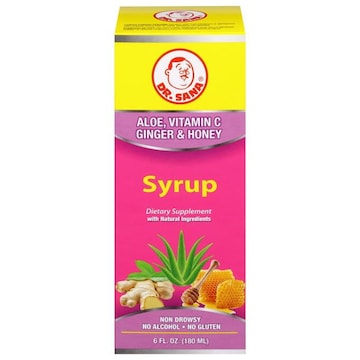 Dr. Sana Aloe, Vitamin C, Ginger & Honey Syrup