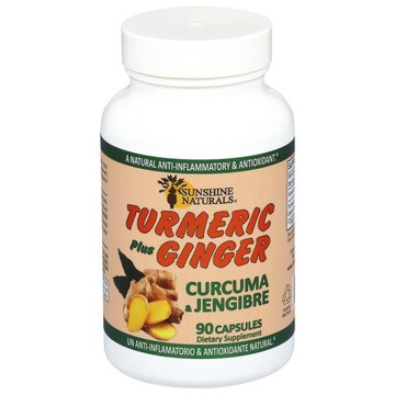 Sunshine Naturals Turmeric Plus Ginger
