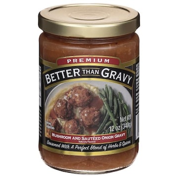 Better Than Gravy Premium Mushroom and Sauteed Onion Gravy