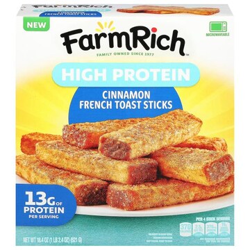 Farm Rich High Protein Cinnamon French Toast Sticks