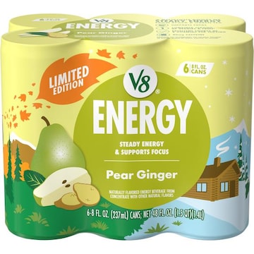 V8® Energy® Pear Ginger Energy Drink