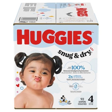 Huggies Snug & Dry Diapers, Disney Baby, 4 (22-37 lb)
