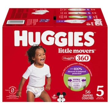 Huggies Little Movers Disney Baby Size 5 Diapers (27+ lbs (12+ kg))
