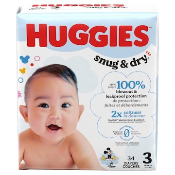 Huggies Snug & Dry Diapers, Disney Baby, 3 (16-28 lb)