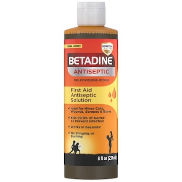 Betadine Antiseptic, First Aid Solution