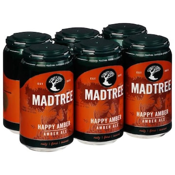 Madtree Beer, Amber Ale, Happy Amber