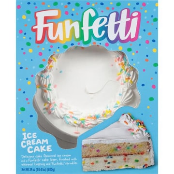 Funfetti Funfetti Ice Cream Cake, Serves 8 People, 24 oz