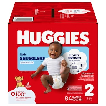 Huggies Little Snugglers Disney Baby Size 2 Diapers (12-18 lbs (5-8 kg))