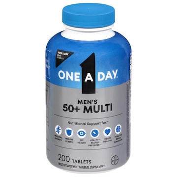 One A Day Tablets Men's 50+ Multi