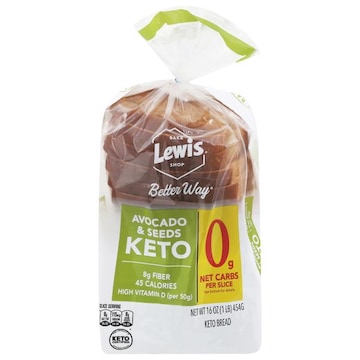 Lewis Bake Shop Bread, Keto, Avocado & Seeds