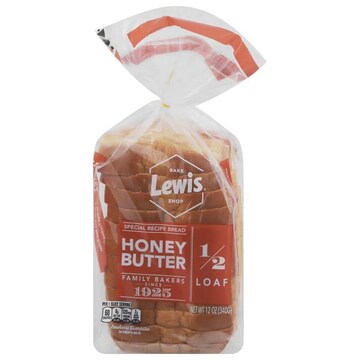 Lewis Bake Shop Bread, Honey Butter, 1/2 Loaf