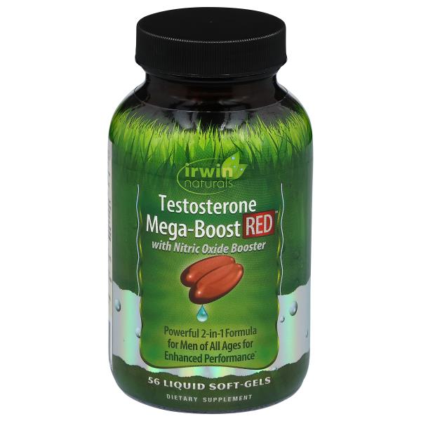 Mega Boost Irwin Naturals Testosterone Mega-Boost Red | Publix Super Markets