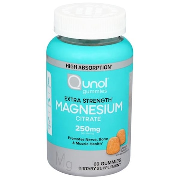 Qunol Extra Strength Orange Flavor Magnesium Citrate