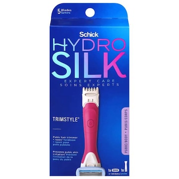 Schick Hydro Silk Trimstyle Pubic/Body Hair Trimmer + Razor