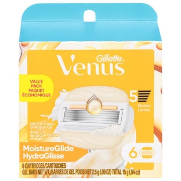 Gillette Venus MoistureGlide Cartridges Value Pack