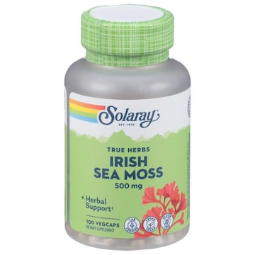 Solaray Vegcaps 500 mg True Herbs Irish Sea Moss