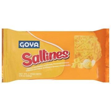 Goya Crackers, Cheese and Butter, Saltines