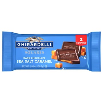 Ghirardelli Squares Sea Salt Caramel Dark Chocolate