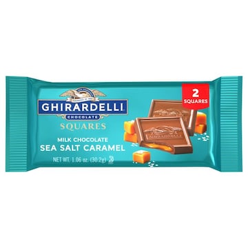 Ghirardelli Squares Sea Salt Caramel Milk Chocolate