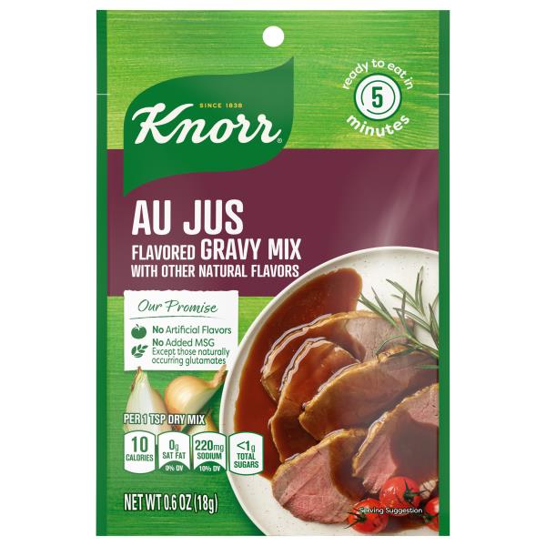 Knorr Gravy Mix, Au Jus Flavored Publix Super Markets