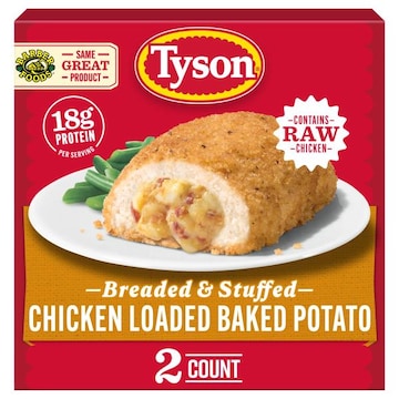 Tyson Frozen Stuffed Chicken Breasts Loaded Baked Potato