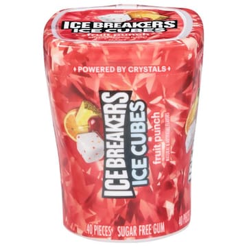 Ice Breakers Ice Cubes Fruit Punch Sugar Free Gum