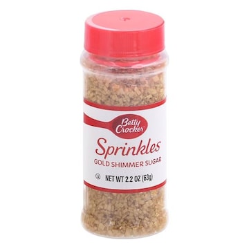 Betty Crocker Sprinkles, Gold Shimmer Sugar