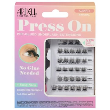Ardell Naked Natural Press On Pre-Glued Underlash Extensions