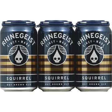 Rhinegeist Beer, Nut Brown Ale, Squirrel