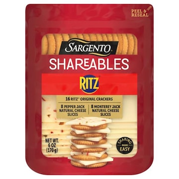 Sargento Pepper Jack/Monterey Jack/Ritz Original Crackers Shareables