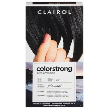 ColorStrong Zero Ammonia Hawaii Black 1.0 Hair Color