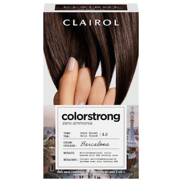 ColorStrong Barcelona Zero Ammonia Dark Brown 4.0 Permanent Hair Color
