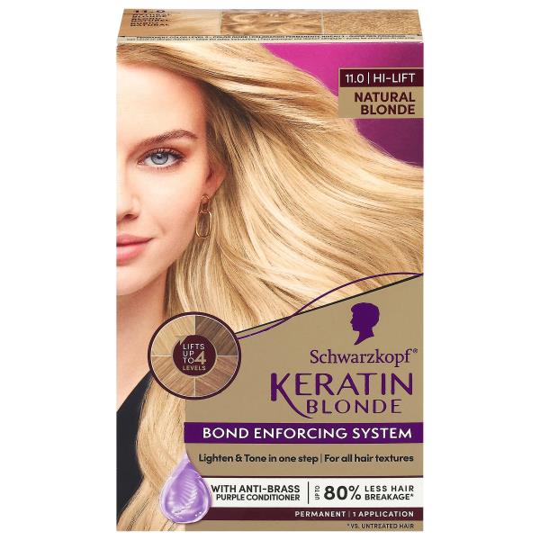 Keratin Color Keratin Blonde 11.0 Hi-Lift Natural Blonde Permanent