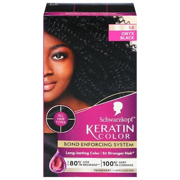 Keratin Color Keratin Color 1.0 Onyx Black Permanent Hair Color