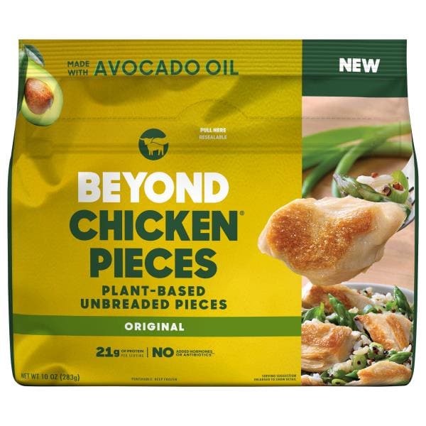 Beyond Plant-Based Unbreaded Pieces Original Chicken Pieces