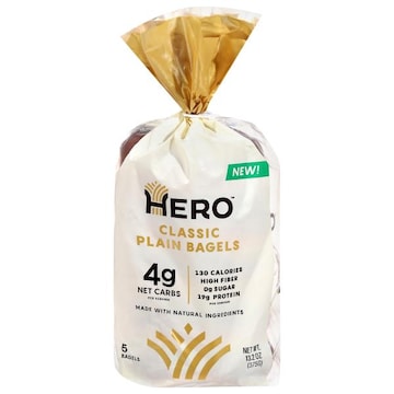Hero Classic Plain Bagels