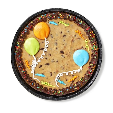 Balloon Celebration Message Cookie