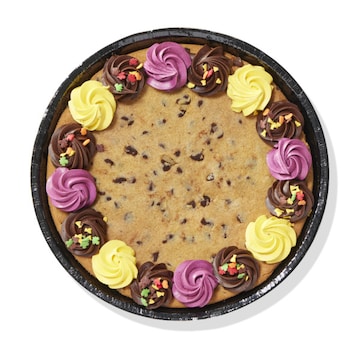 Fall Swirls Message Cookie