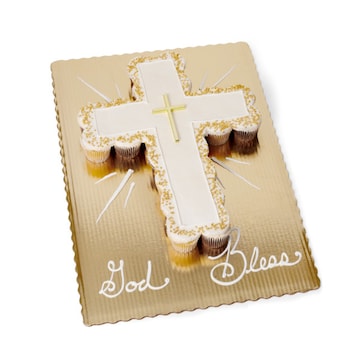 Golden Cross Pull Apart Cupcakes 24ct