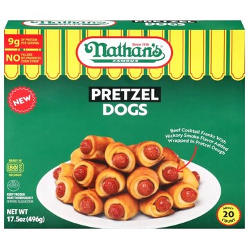 Nathan's Pretzel Dogs