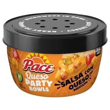 Pace® Medium Salsa Con Queso Dip Party Bowls