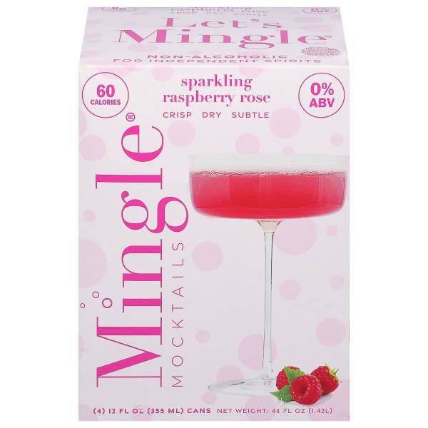 Mingle Sparkling Raspberry Rose Mocktail | Publix Super Markets