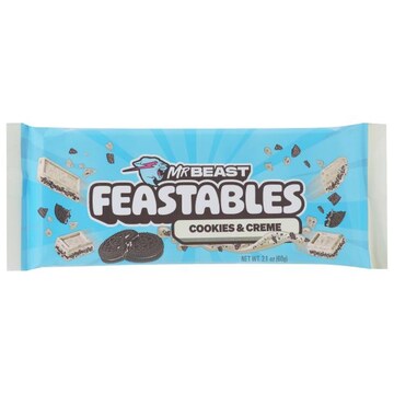 Feastables Cookies & Creme White Chocolate